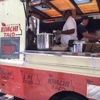 Photo taken at Kimchi Taco Truck by Derek I. on 6/26/2015