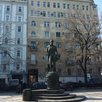 Photo taken at Sergei Yesenin Monument by Михаил М. on 4/16/2013