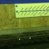 Photo taken at metro Ozerki by Kристина on 12/3/2015