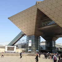 Photo taken at Tokyo Big Sight by takao y. on 5/8/2013