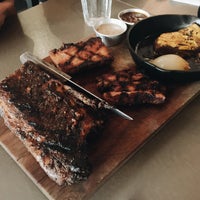Photo taken at &amp;#39;Cue Modern Barbecue by Mary A. on 5/30/2016