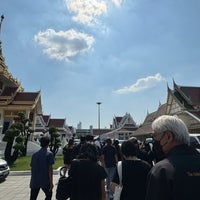 Photo taken at Wat Debsirindrawas by JaNniJiE J. on 1/15/2024