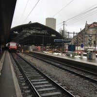 Photo taken at Bahnhof St. Gallen by Dmitry S. on 2/1/2017