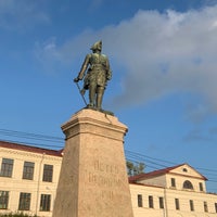 Photo taken at Памятник Петру I by Яна К. on 9/19/2019