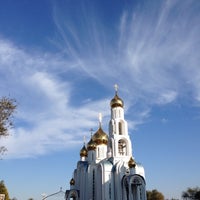 Photo taken at Церковь Иконы Божией Матери Целительницы by Trifonov on 10/8/2014