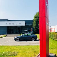 Photo taken at Tesla Service Brussels by Martin G. on 6/26/2019