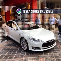 Photo taken at Tesla Store by Martin G. on 7/23/2013