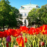 Photo taken at Spielplatz Karlsplatz by Scott on 4/30/2016