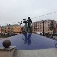 Photo taken at Фонтан &amp;quot;Первый бал Наташи Ростовой&amp;quot; by Ольга В. on 11/20/2018