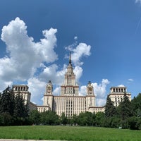 Photo taken at Парк МГУ by Ольга В. on 6/14/2021