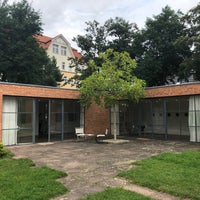 Photo taken at Mies van der Rohe Haus by Honza Š. on 8/18/2021