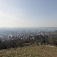 Photo taken at Vyhlídka na Troju (Bohnice) by Honza Š. on 2/26/2021