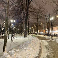 Photo taken at Страстной бульвар by Renie L. on 1/16/2021