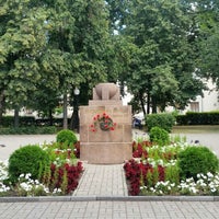 Photo taken at Памятник жертвам белого террора by Renie L. on 7/9/2016