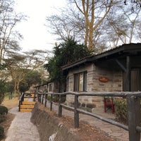 Photo taken at Sarova Lion Hill Game Lodge by shuhei y. on 1/13/2018