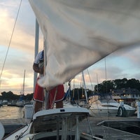 Photo taken at jackson park yacht club by Kimberly O. on 8/30/2014
