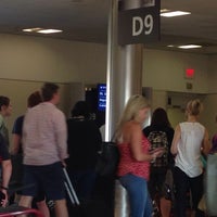 Photo taken at Gate D9 by James H. on 7/20/2016