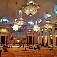 Foto diambil di Grand Hall of St Petersburg Philharmonia oleh Katya F. pada 3/16/2013