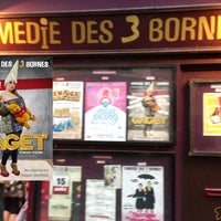 Photo taken at Comédie des Trois Bornes by Ticketac.com on 8/21/2013