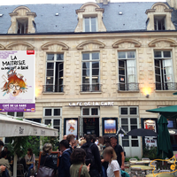 Photo taken at Café de la Gare by Ticketac.com on 6/28/2013