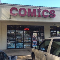 Photo taken at Mike&amp;#39;s Comics + Collectables by Matheus E. on 1/16/2016