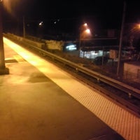 Photo taken at LIRR - Auburndale Station by Jiawen C. on 3/17/2013
