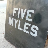 Photo taken at Five Myles by Shawn L. on 10/20/2012