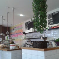Photo taken at Holy Cow Gelateria Italiana by Carmen G. on 5/19/2013
