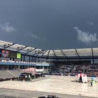 Photo taken at Boulevard Members Club at Children&amp;#39;s Mercy Park by KellyAnne on 7/25/2015