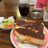 Photo taken at モーニング喫茶 リヨン by （°～°） on 7/27/2023