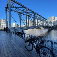 Photo taken at 天王洲ふれあい橋 by Masahiro K. on 2/25/2023