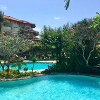 Снимок сделан в Grand Mirage Resort &amp;amp; Thalasso Bali пользователем Nina I. 9/7/2018