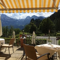 Photo taken at Lenkerhof gourmet spa resort - Relais et Châteaux by Christoph M. on 8/22/2015