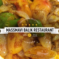 Photo taken at Massmavi Balık Restaurant by Timur T. on 12/21/2014