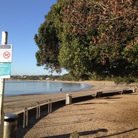 Photo taken at Takapuna Boat Ramp by Shirin S. on 4/30/2013