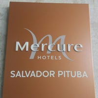 Photo taken at Mercure Salvador Pituba by Jeff S. on 10/9/2017