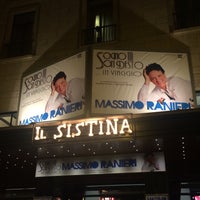 Photo taken at Teatro Sistina by Lilly C. on 4/14/2016