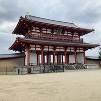 Photo taken at Suzakumon Gate by Pan F. on 7/8/2023