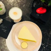 Photo taken at GOSSIP Cafe &amp;amp; Desserts by إماراتي ش. on 10/28/2018