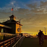 Photo taken at Newport Beach Pier by Pericles P. on 2/1/2024
