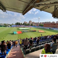 Photo taken at Banants FC complex by Tiago R. on 7/17/2019