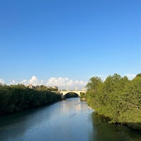 Photo taken at Ponte Milvio by Gunel M. on 8/16/2022