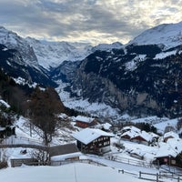 Photo taken at Wengen by Alan S. on 12/14/2021