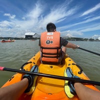 Photo taken at Water Sports Centre by Alan S. on 9/4/2021