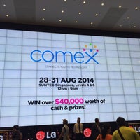 Photo taken at Comex 2014 by Alan S. on 8/30/2014