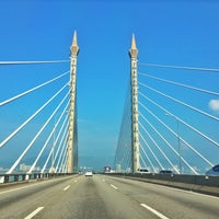 Photo taken at Penang Bridge by Dalila A. on 9/21/2015