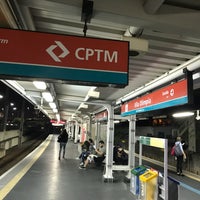 Photo taken at Estação Vila Olímpia (CPTM) by ALI E. on 10/5/2017