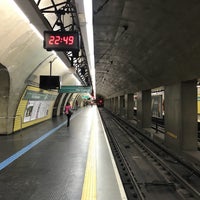 Photo taken at Estação Vila Madalena (Metrô) by ALI E. on 5/9/2018