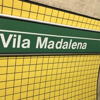 Photo taken at Estação Vila Madalena (Metrô) by ALI E. on 5/23/2018