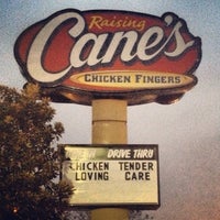 Photo taken at Raising Cane&amp;#39;s Chicken Fingers by Joshua P. on 2/4/2014